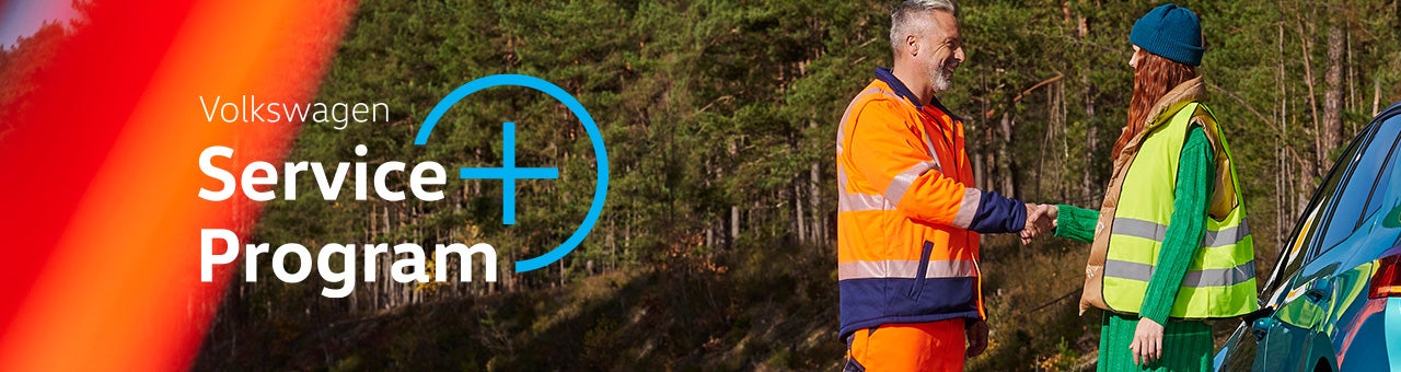 VW Serice Plus Program Hero Image (Desktop Version) | Douglass Volkswagen in Bryan TX